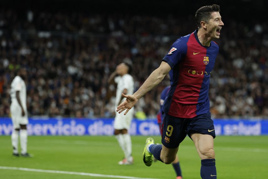 Con goles de Lewandoski