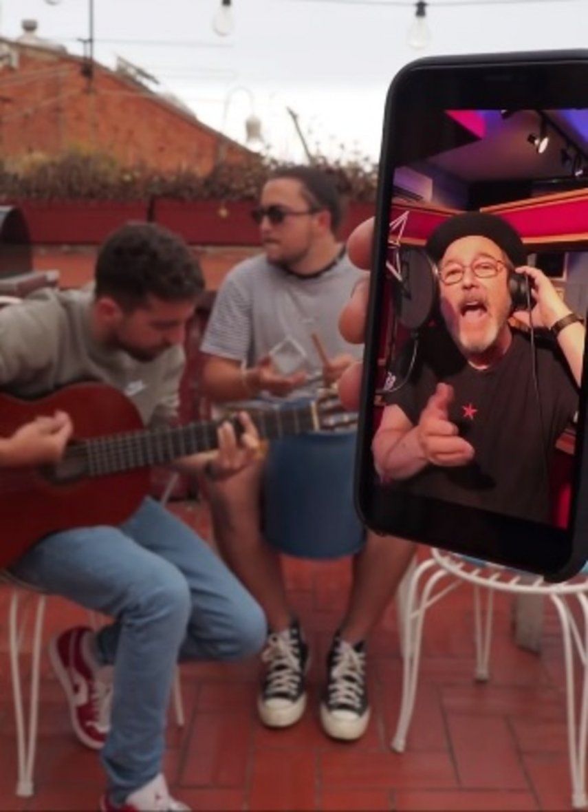 Rubén Blades sorprende a trío musical catalán Stay Homas, uniéndose a su tema Es por ti
