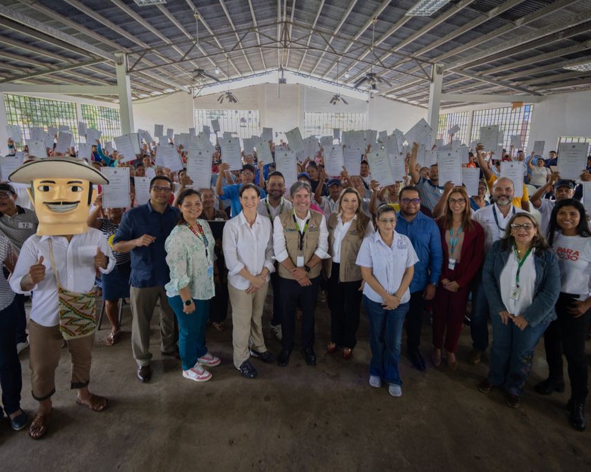 ANATI entrega títulos de propiedad&nbsp;