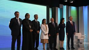 Candidatos presidenciales brasileños.