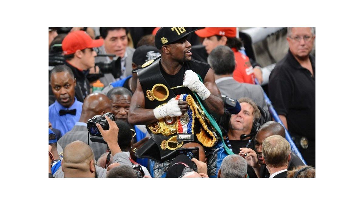 Mayweather se robó el show del boxeo en el 2013