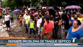 Persiste problema con tanque séptico en Escuela Bilingüe de Kuna Nega