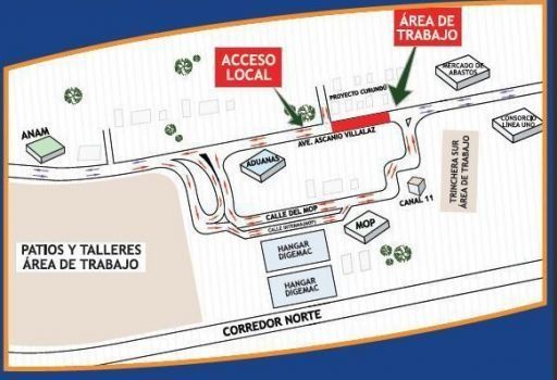Inhabilitan tramo de Ave. Ascanio Villalaz por trabajos del Metro