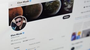 Perfil de Twitter de Elon Musk.