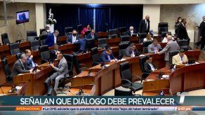 Asamblea Nacional hace llamado para que se logren acuerdos en medio de las protestas