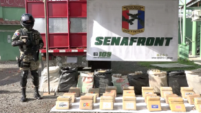 Decomisan 356 paquetes de droga en Paso Canoas Decomisan 356 paquetes de droga en Paso Canoas