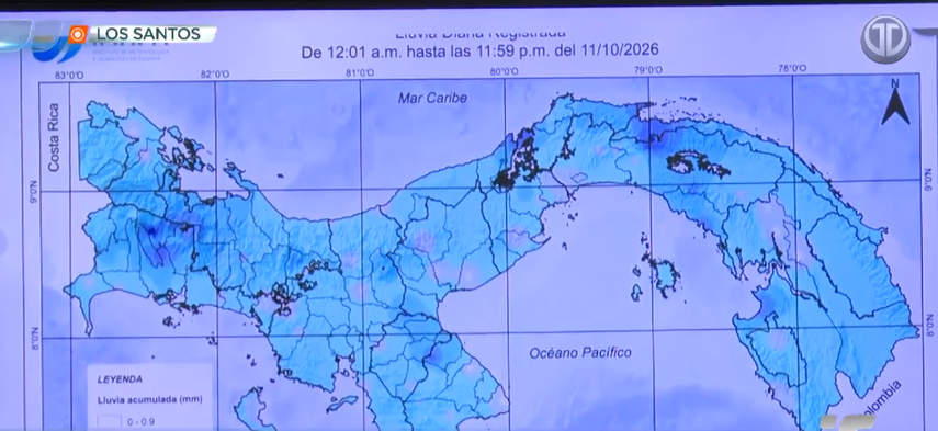 Clima en Panamá Hoy.