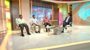 Escuela Quebrada Cayuco entre aulas rancho y salones con rajaduras