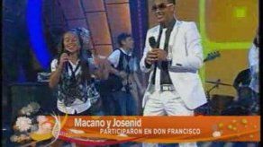 Makano y Josenid estuvieron en Sábado Gigante