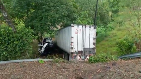 Accidente vehicular en la vía Panamericana cerca de Remedios.