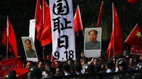 Protestas chinas contra Japón en aniversario