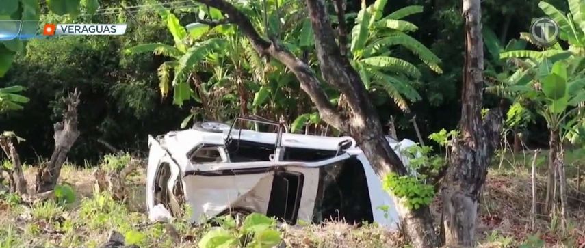 Accidente en el distrito de La Mesa.