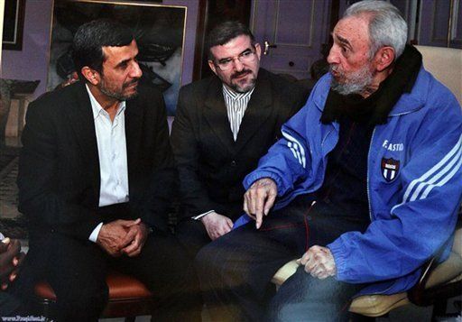 Fidel Castro dice vio tranquilo a Ahmadinejad ante amenazas EEUU