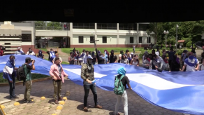 Universitarios claman libertad y justicia en Nicaragua en medio de crisis