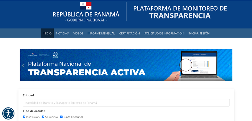 Plataforma de Monitoreo de Transparencia