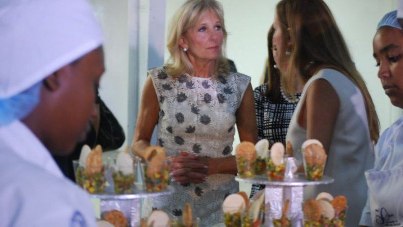 Esposa de vicepresidente de EEUU visita Dominicana