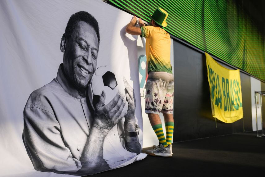 Afiche de Pelé.