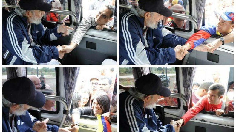 Fidel Castro reaparece en púbico tras ausencia de 14 meses