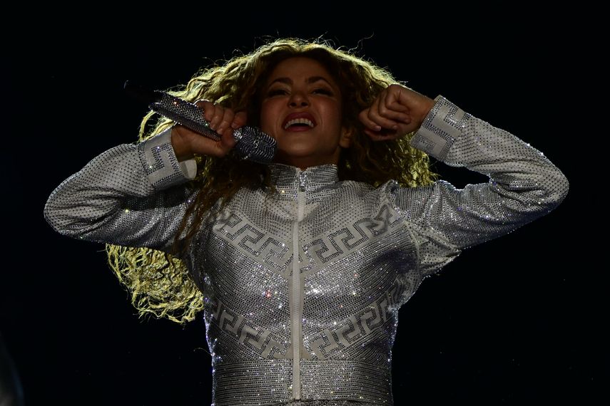 Shakira abre en Rio de Janeiro su primera gira en siete años