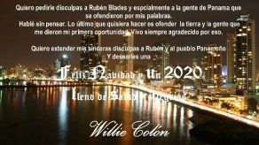 Willie Colón pide disculpas a Rubén Blades y al pueblo panameño