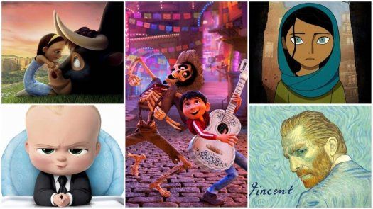 Conoce las películas animadas nominadas a los Premios Oscar 2018
