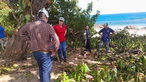 Personal de MIAMBIENTE inspecciona áreas en el distrito de Pedasí. Personal de MIAMBIENTE inspecciona áreas en el distrito de Pedasí.