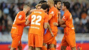 Málaga sale del sótano con victoria ante Real Sociedad
