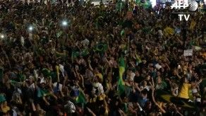 Multitudinaria marcha en Sao Paulo contra Rousseff y Lula
