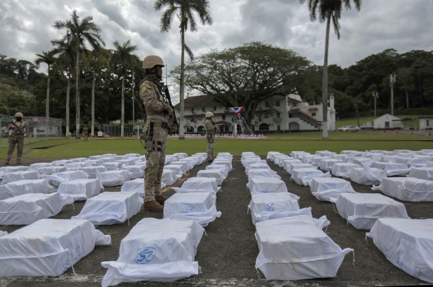 Panamá decomisó en lo que va del año 20