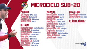 Panamá Sub 20 hace llamado a primer microciclo del 2022
