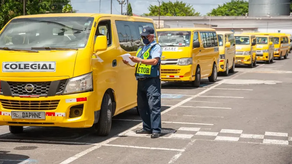 Busitos colegiales: Autoridades de Colón inspeccionan unos 40 vehículos Busitos colegiales: Autoridades de Colón inspeccionan unos 40 vehículos
