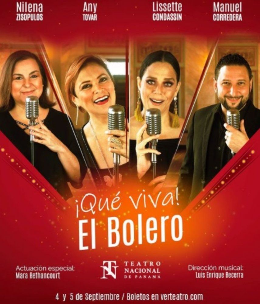 Teatro Nacional inicia su nueva serie de conciertos ¡Qué Viva! con espectáculo de boleros