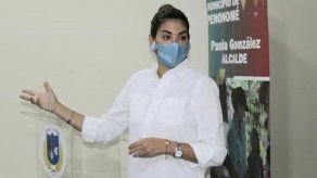 La alcaldesa de Penonomé, Paula González.