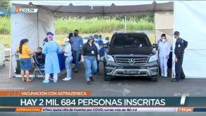 Autorrápido de vacunación en Colón inicia operaciones