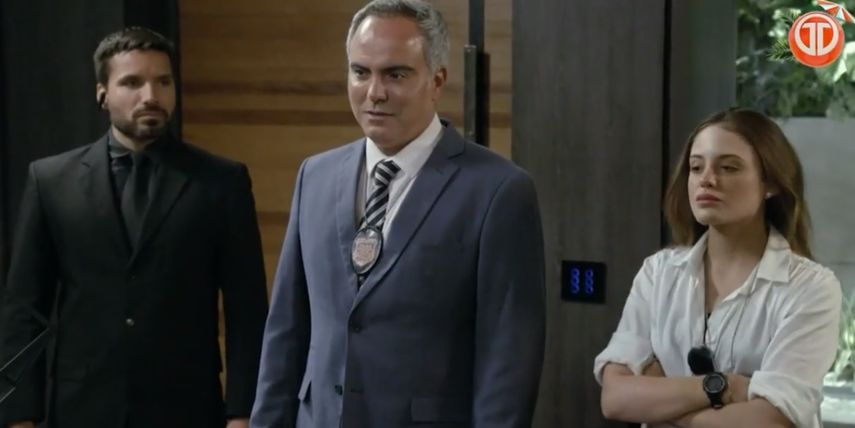 AMOR SIN IGUAL | La policía federal interroga a Tobías