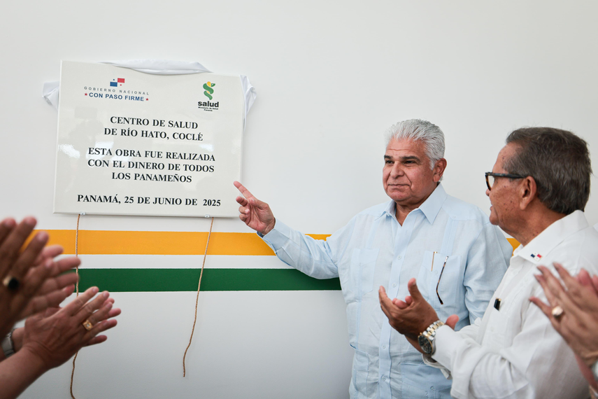 Presidente Mulino inaugura nuevo Centro de Salud en Río Hato
