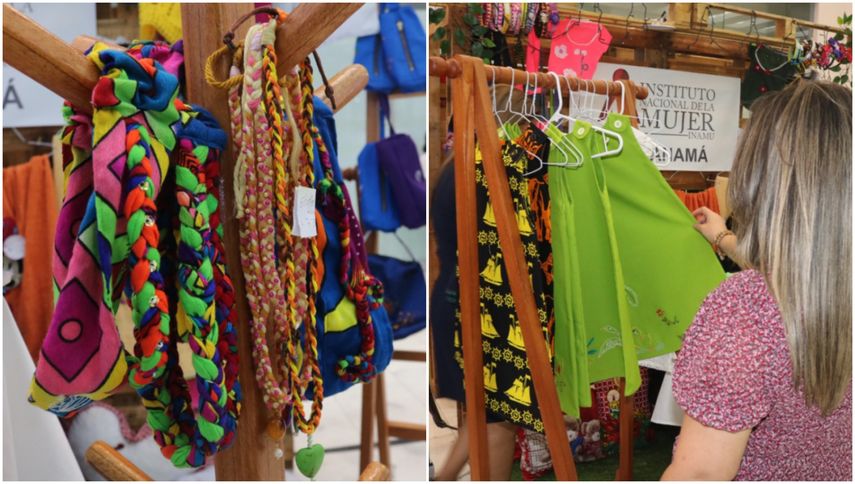 Artículos elaboradas por reclusas.