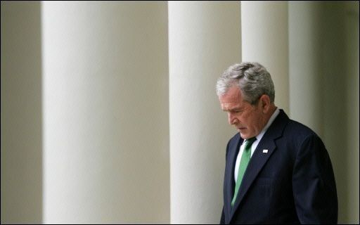 Bush: la economía está muy lenta