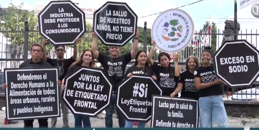 Movimiento Alimentación Saludable pide avance en ley de etiquetado frontal.&nbsp;