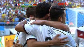 Alemania supera 1-0 a Francia y pasa a semifinal