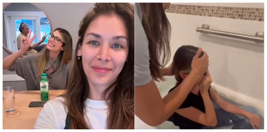 Stefanía Fernández y Dayana Mendoza