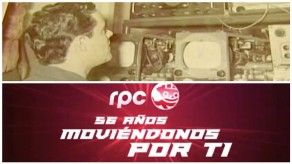 RPC televisión celebra 56 años desde su primera transmisión