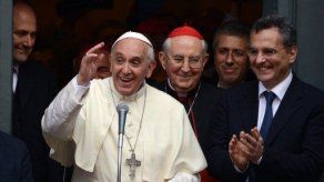 El papa se reune con la comunidad de San Egidio en Roma El papa se reune con la comunidad de San Egidio en Roma