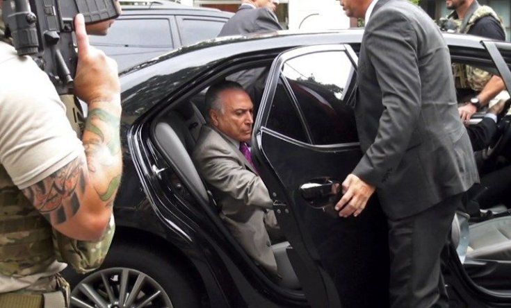 La justicia nació para todos, dijo Bolsonaro sobre detención de Temer