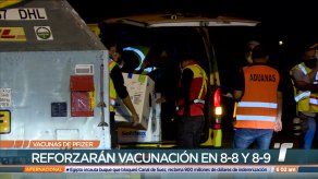 Panamá recibió el décimo lote de vacunas contra COVID-19 de Pfizer.