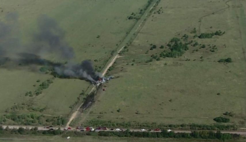 El avión McDonnell Douglas se estrelló cuando despegaba del Aeropuerto Ejecutivo de Houston