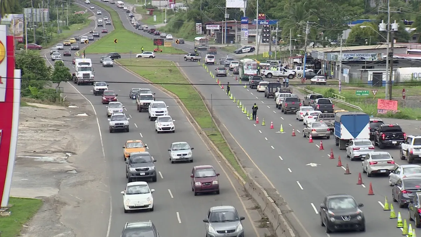Inversión de un carril