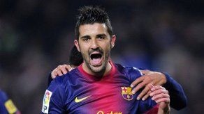 David Villa se perderá partido Barcelona-Málaga