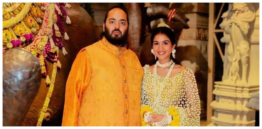 Anant Ambani y Radhika Merchant