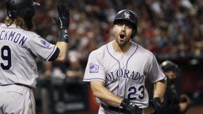Murphy batea jonrón en la 8va; Rockies se imponen